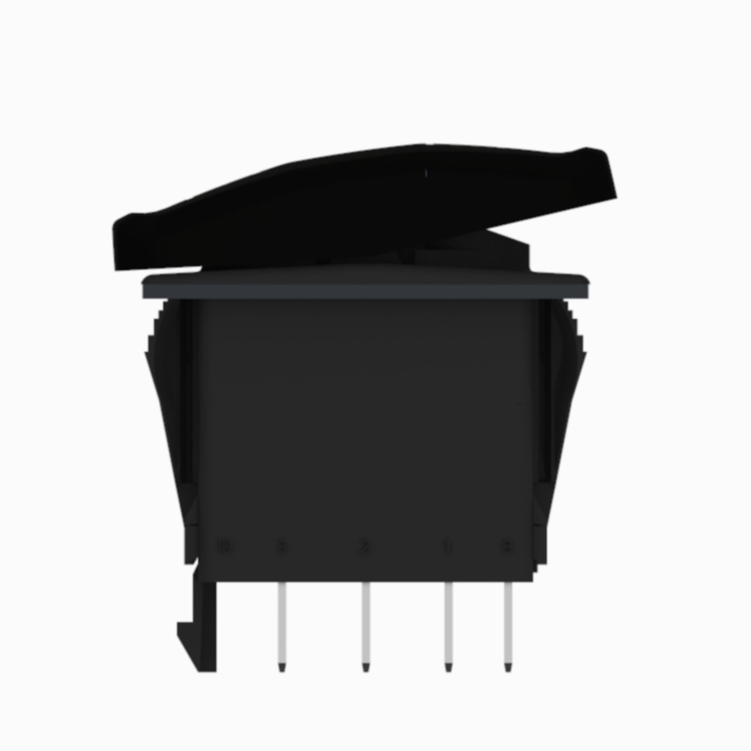 28 Volt Hydraulic Implement Lockout Rocker Switch