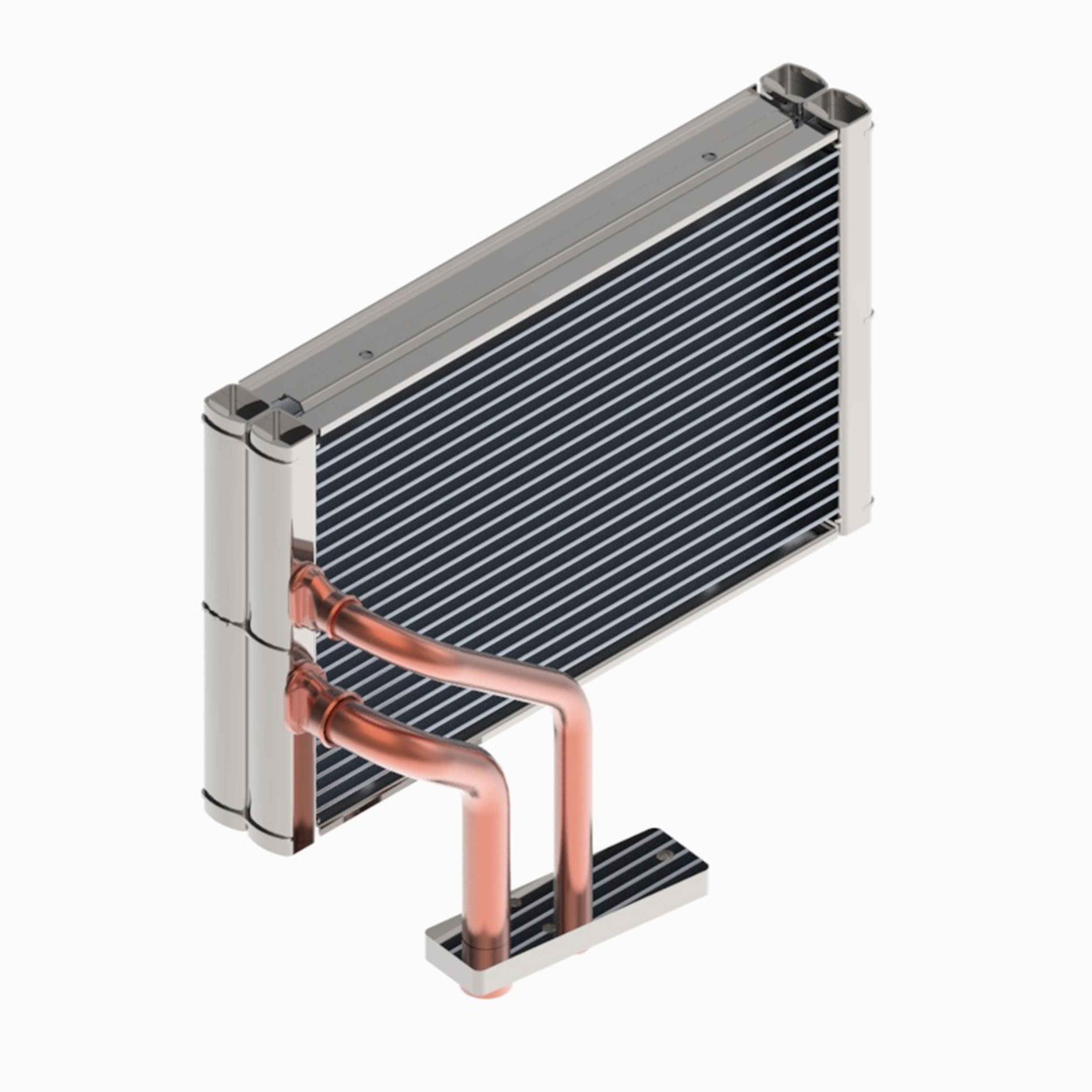 602-3393: 277.1mm Length Air Conditioner Evaporator
