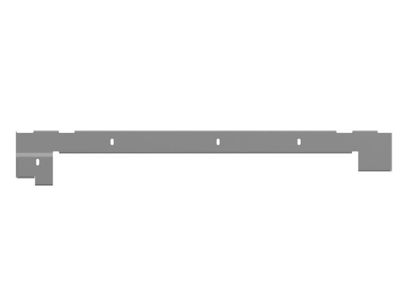 Накладная крепежная пластина для цилиндра, толщина 3 мм