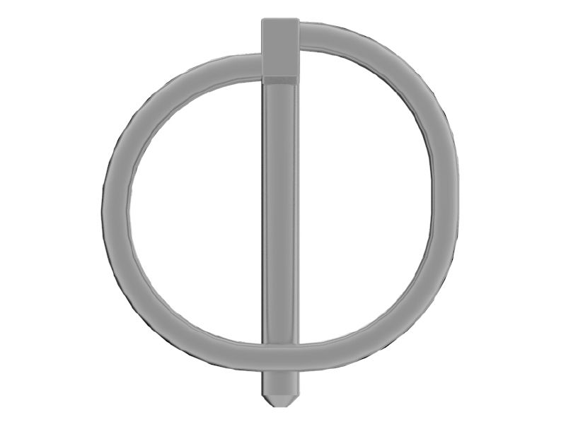 Палец с кольцом, длина 48 мм