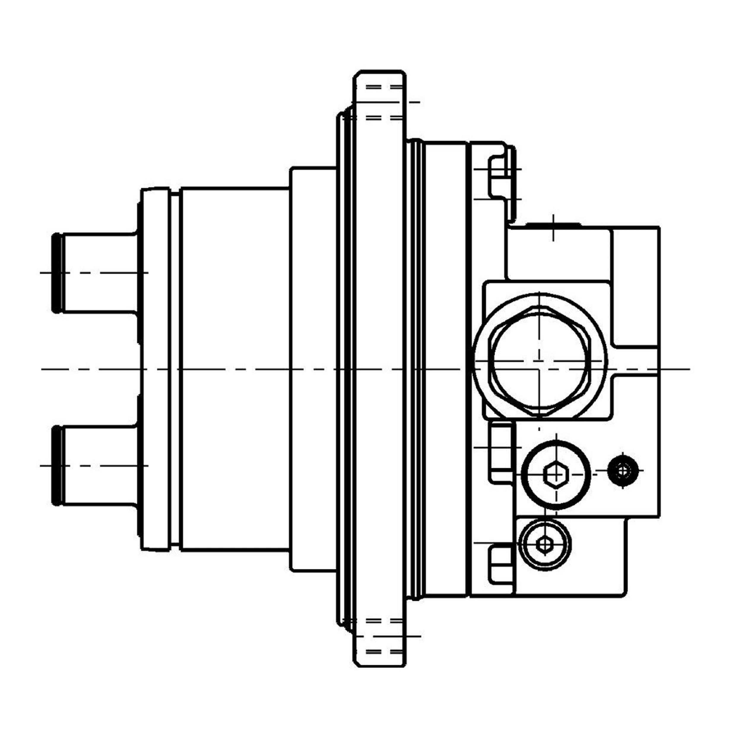 604-6642: Power Train Piston Motor