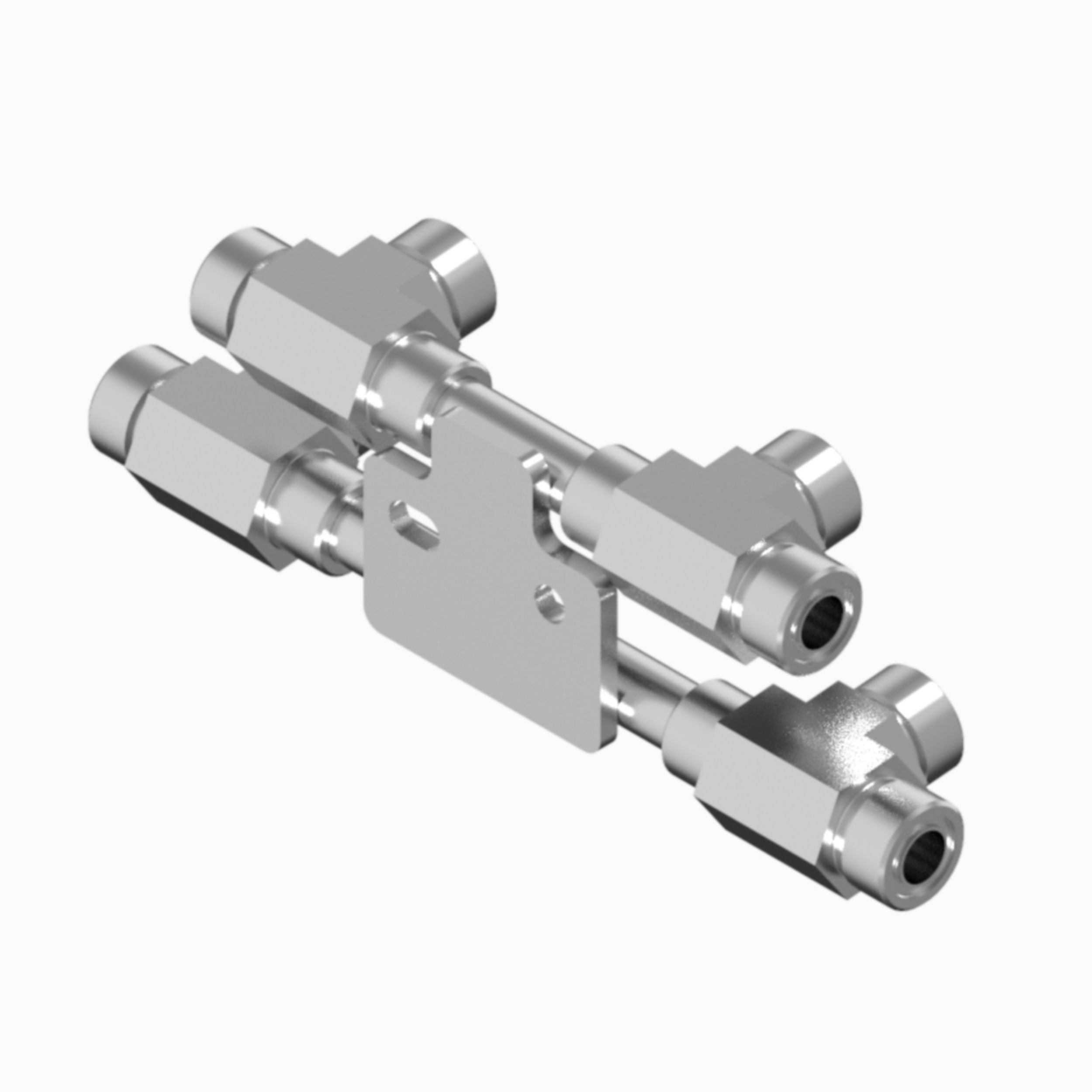 588-3371: Boom Cylinder Lines Tube Assembly