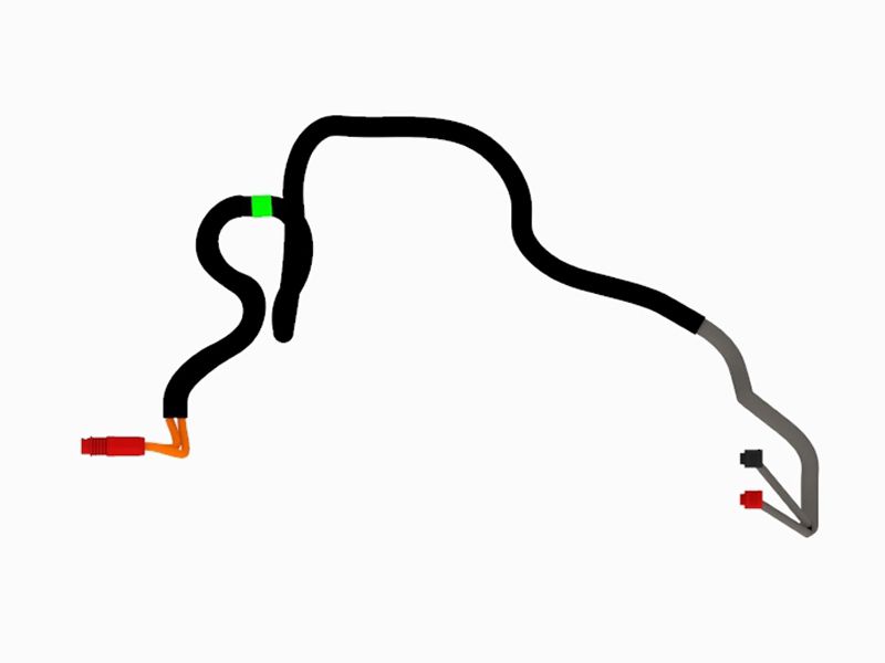 Operator Cabin Heater Wiring Cable