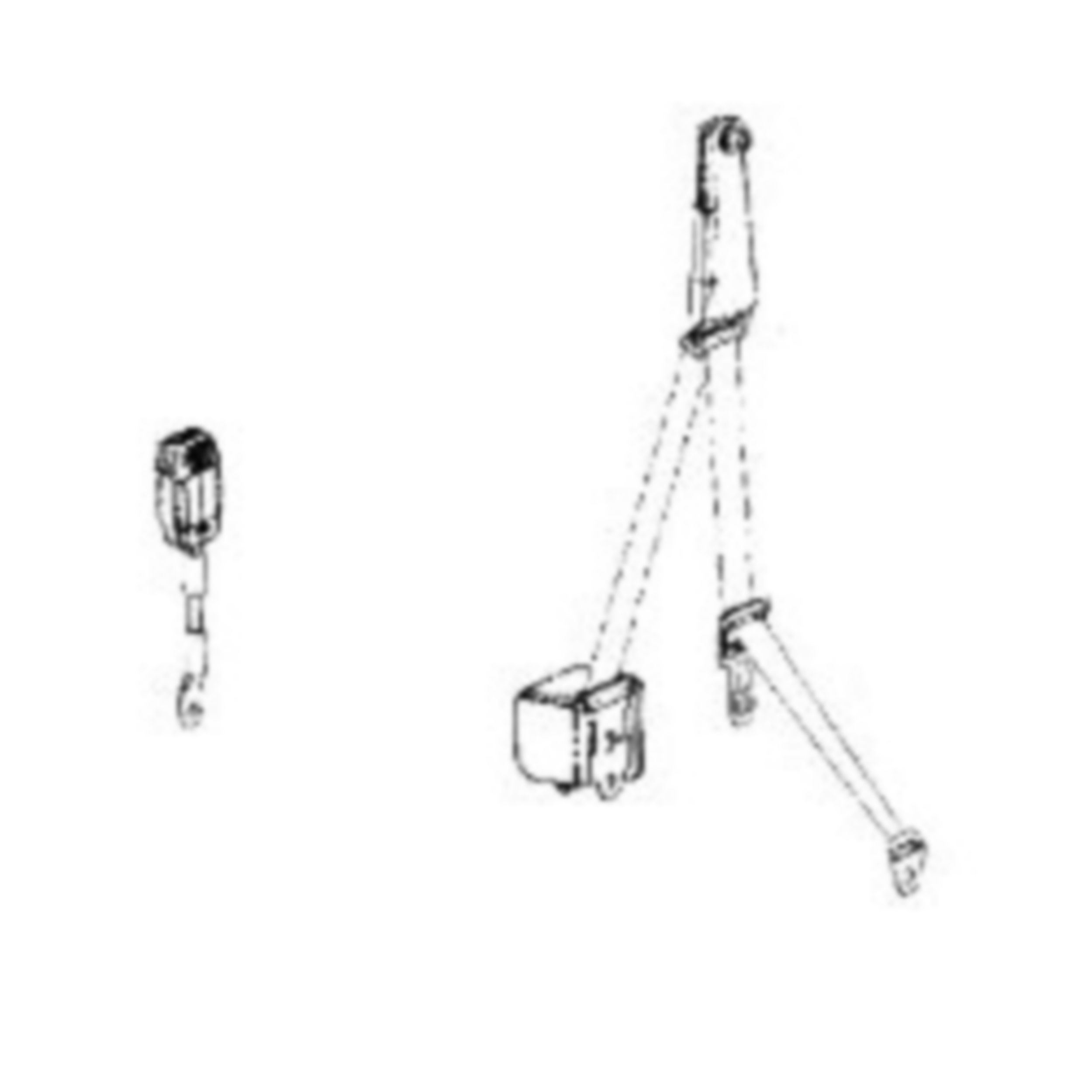 611-5421: 3 Point Retractable Seat Belt