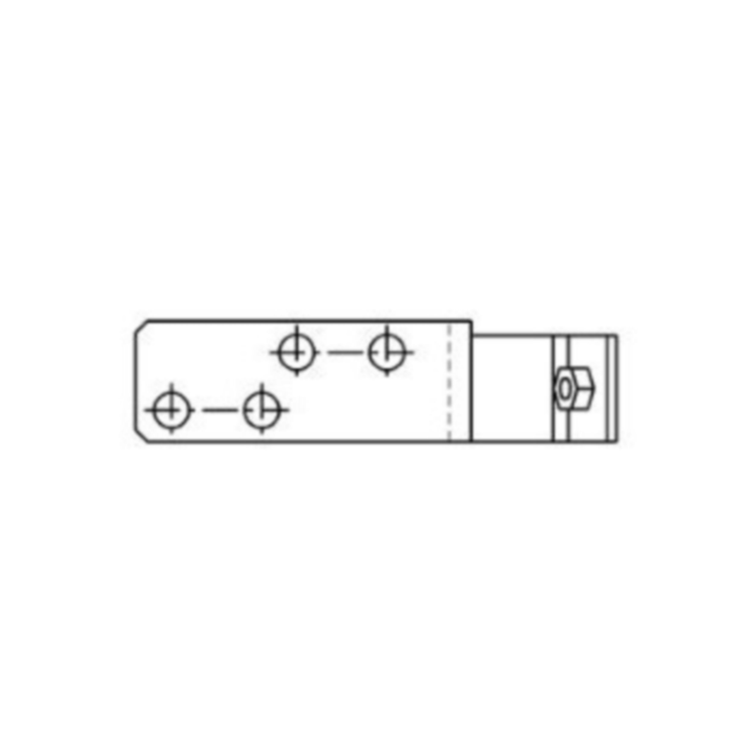 601-5641: Boom Hydraulic Lines Clamp Mounting Bracket 6015641 купить