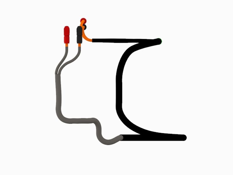 Operator Cabin Heater Wiring Cable