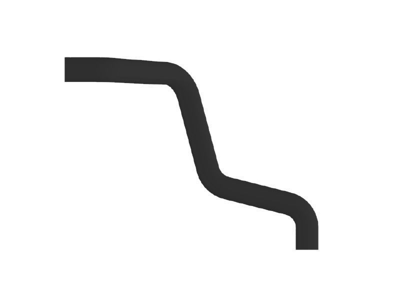 Multiple Bend Radiator Hose