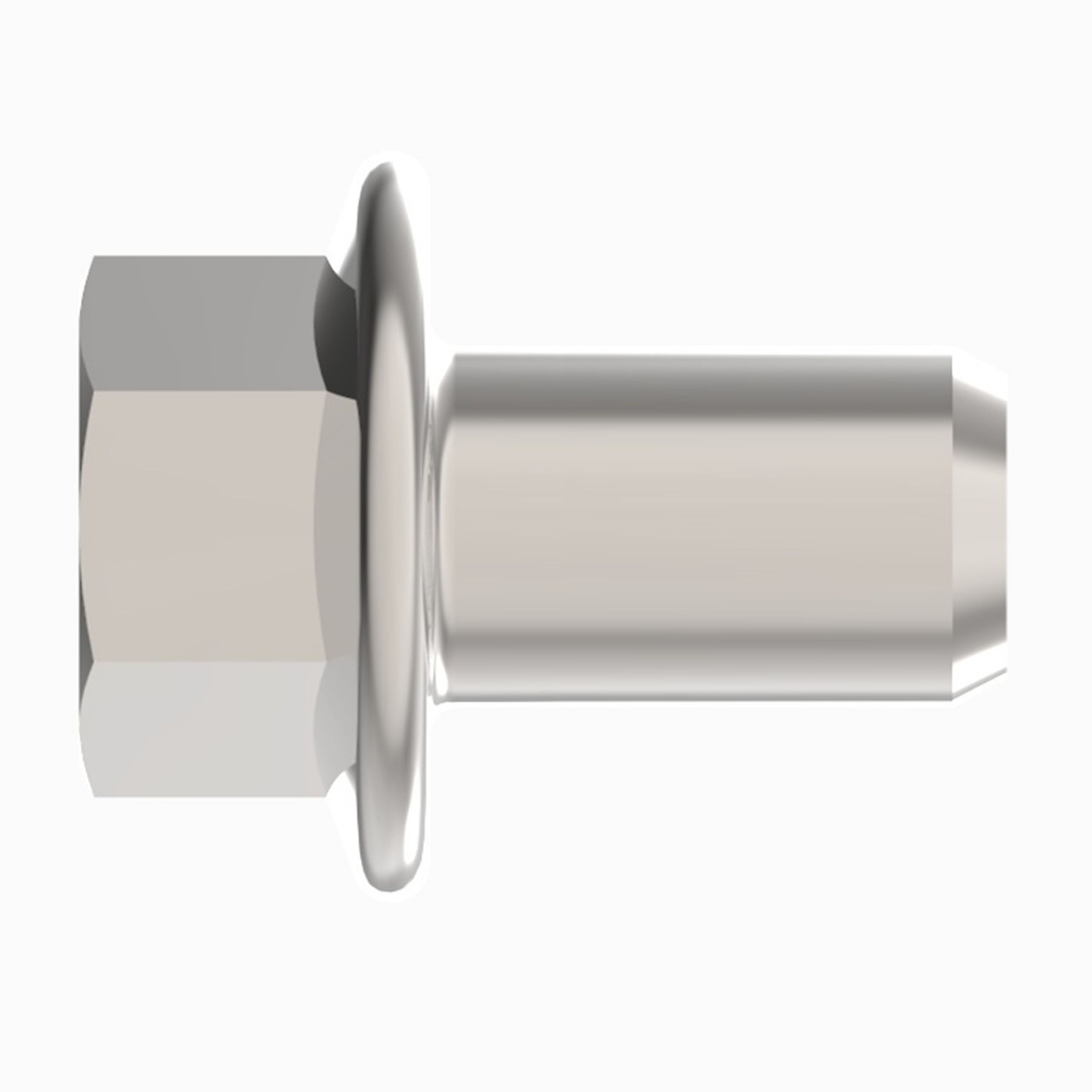 M10-1.5 x 16mm Hex Flange Head Bolt