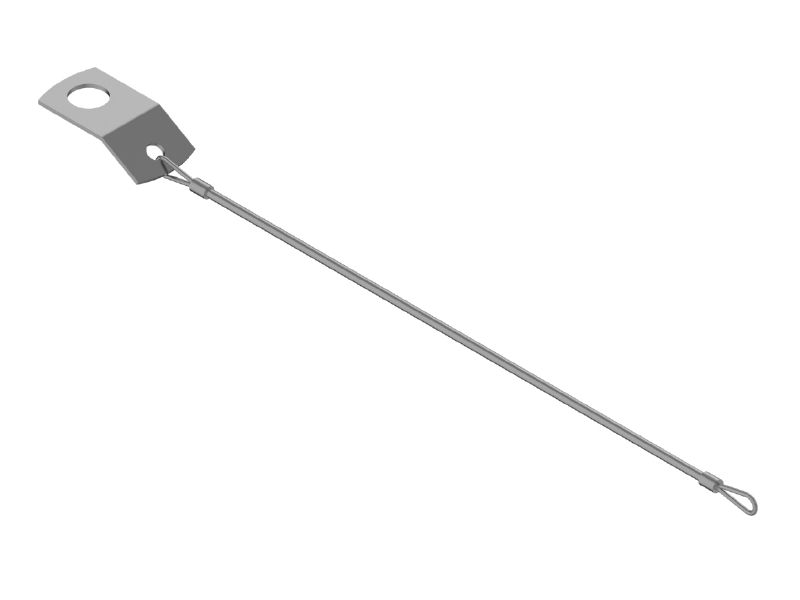 598-6338: Трос, длина 307,2 мм