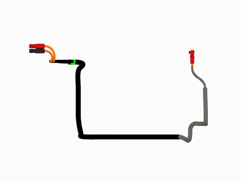 Operator Cabin Heater Wiring Cable