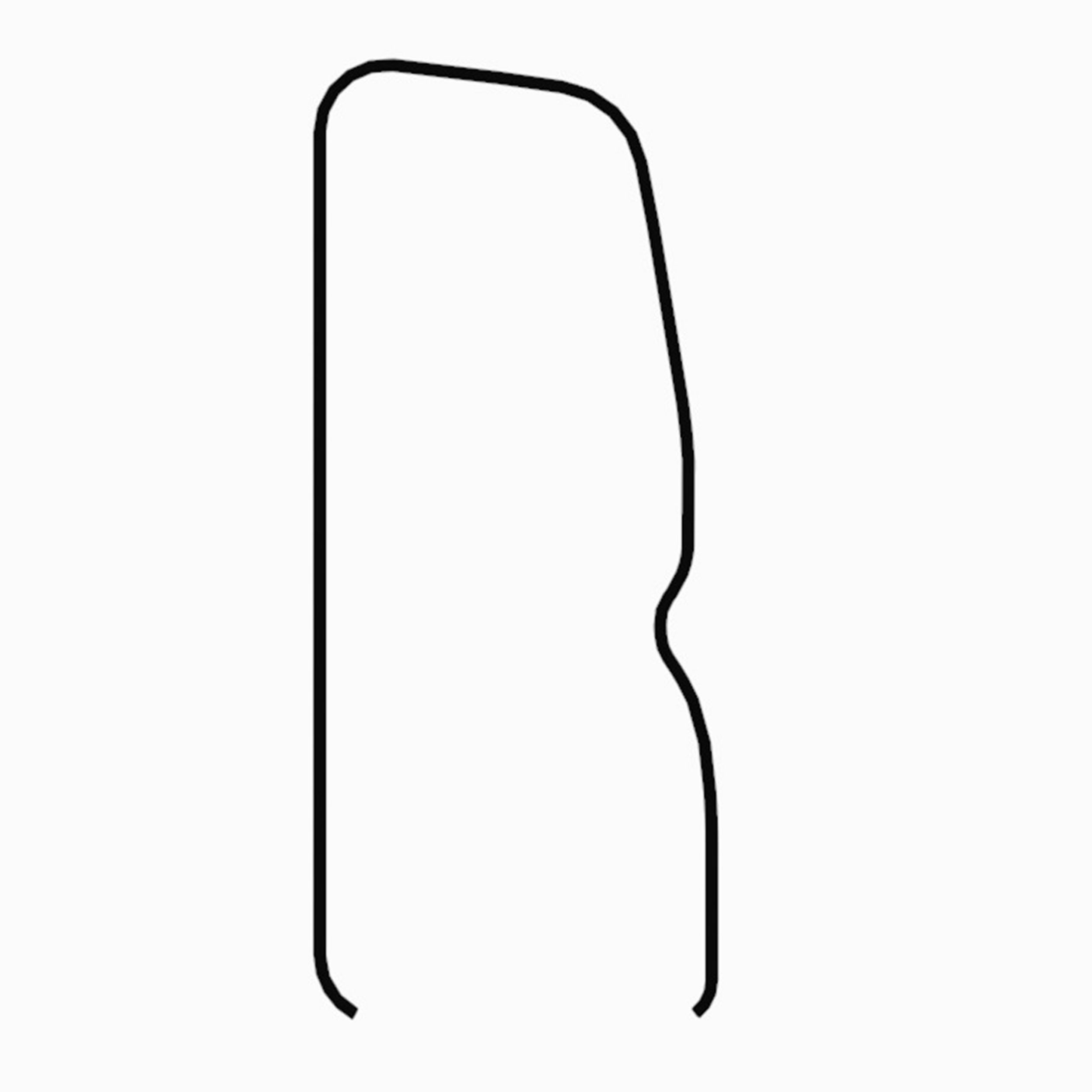 Уплотнение для окна кабины, толщина 15,5 мм