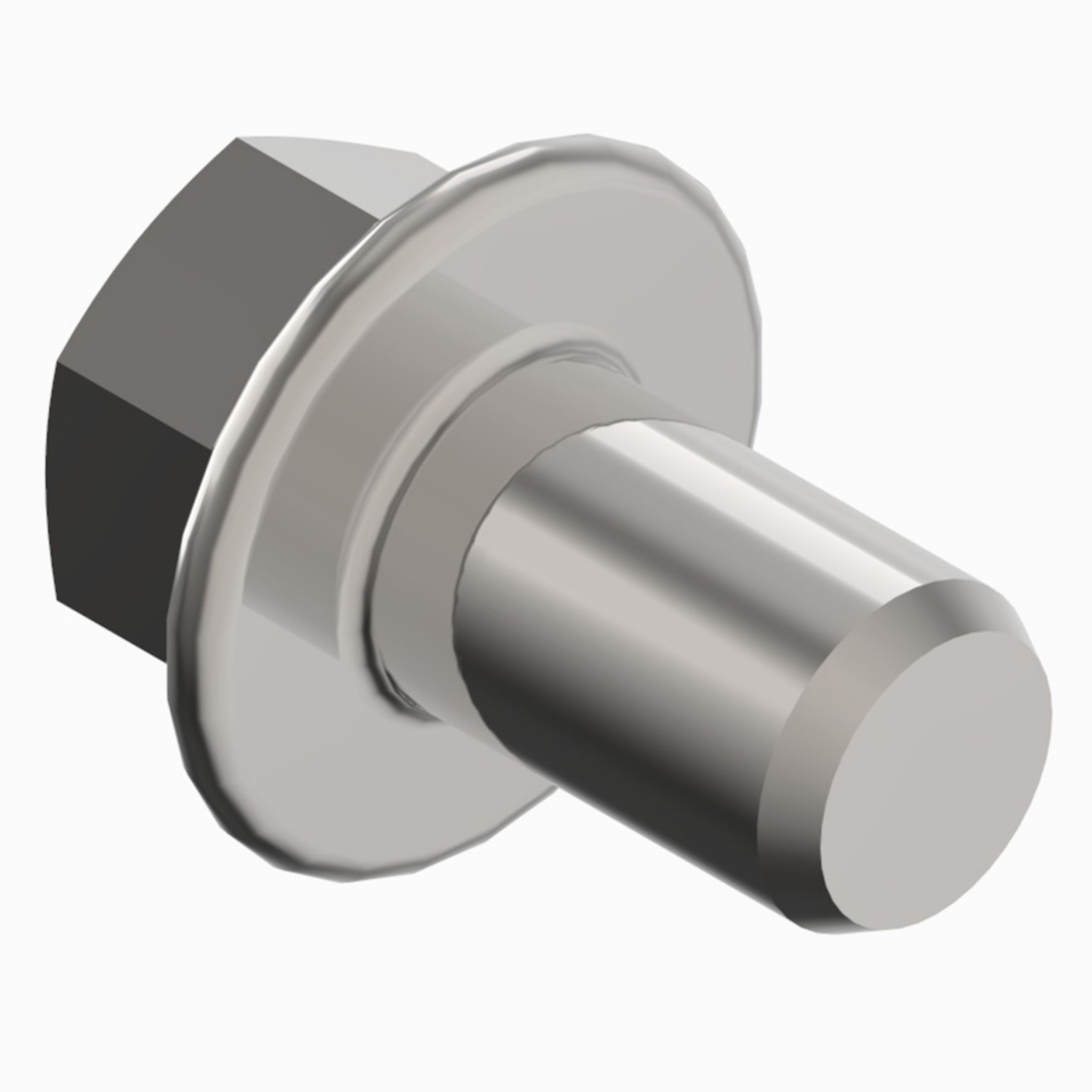 M10-1.5 x 16mm Hex Flange Head Bolt