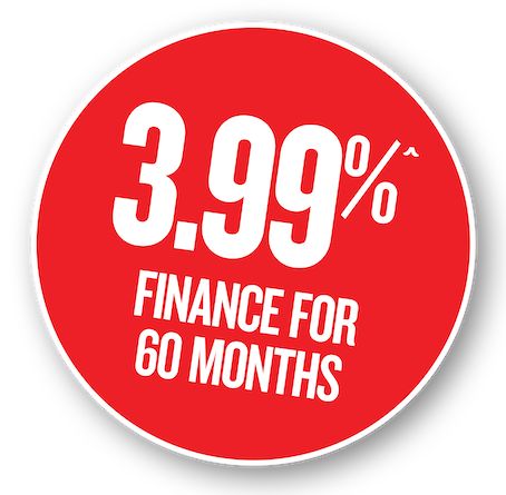 Offer 3.99% Finance for 60 months