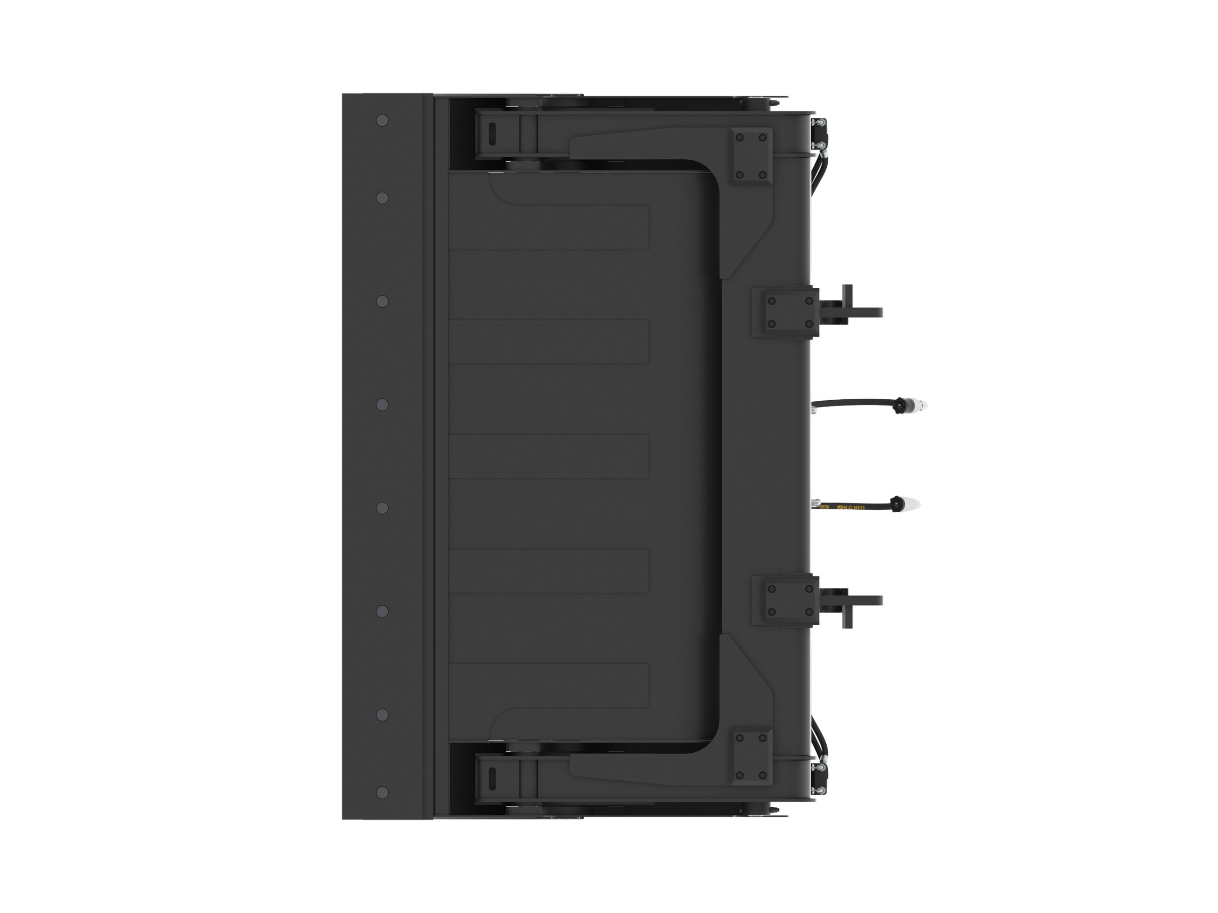 600-6876: 3.0 m3 (3.9 yd3), HPL-ISO Coupler, Bolt-On Cutting Edge 