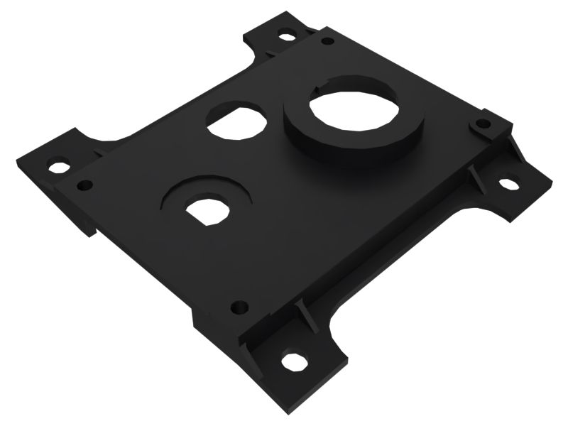 Панель переключателей частоты вращения двигателя