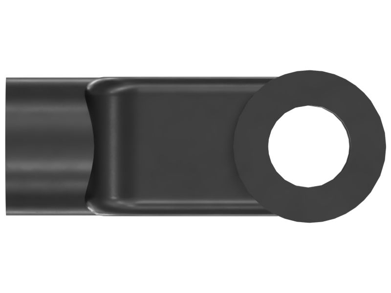 Вильчатый наконечник тяги с наружным диаметром 17,5 мм