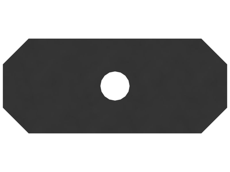 Монтажная пластина толщиной 8 мм