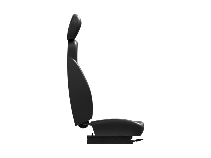 Подрессоренное сиденье с высокой спинкой