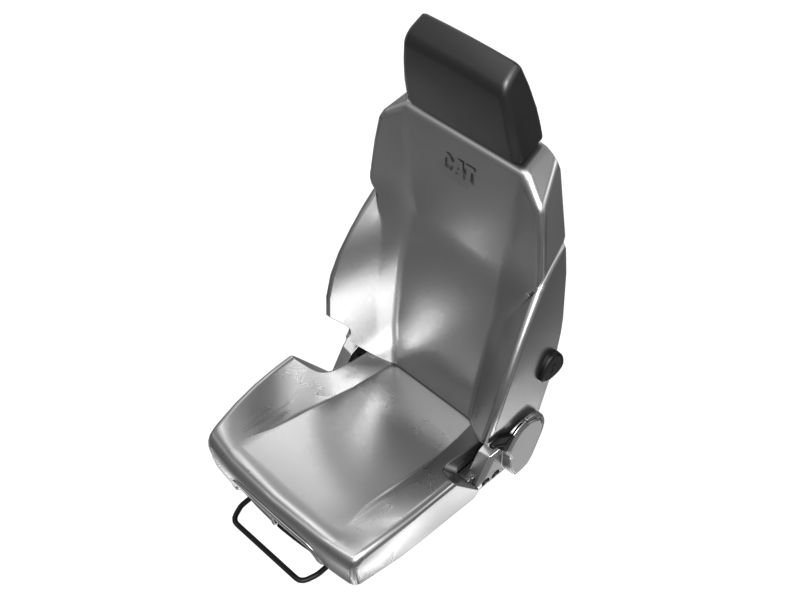 Подрессоренное сиденье с высокой спинкой