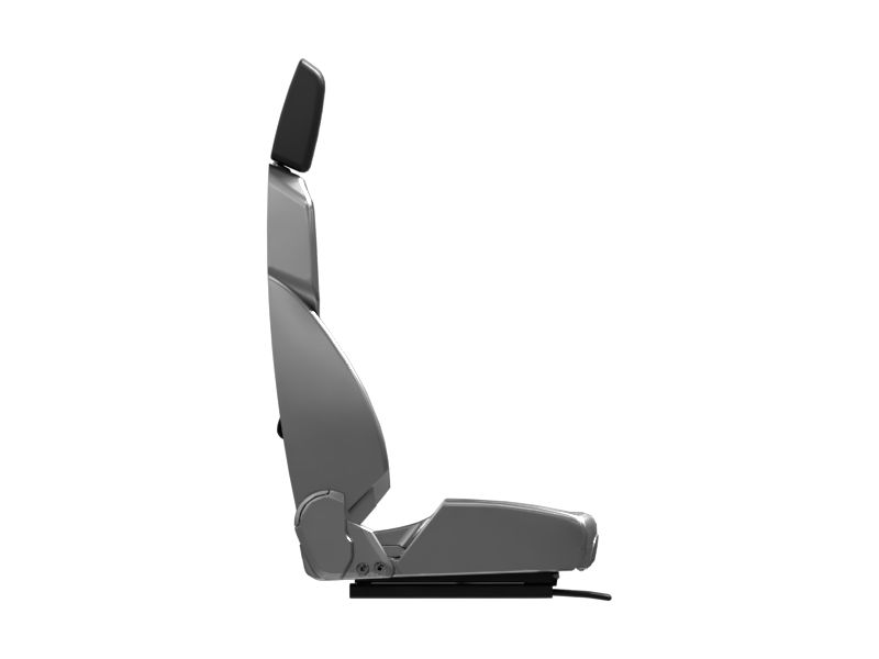 Подрессоренное сиденье с высокой спинкой