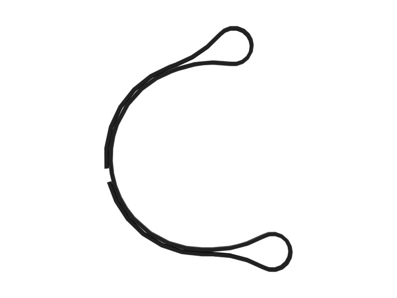 Лента двери кабины длиной 240 мм