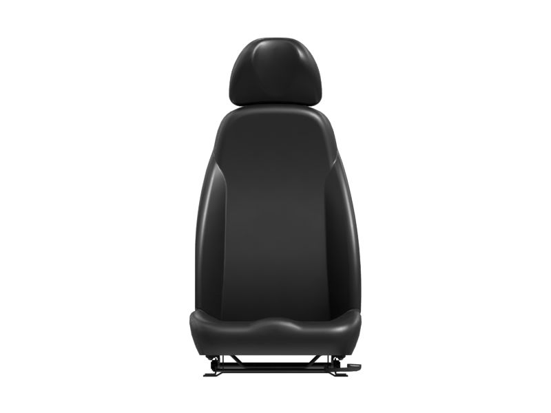 Подрессоренное сиденье с высокой спинкой