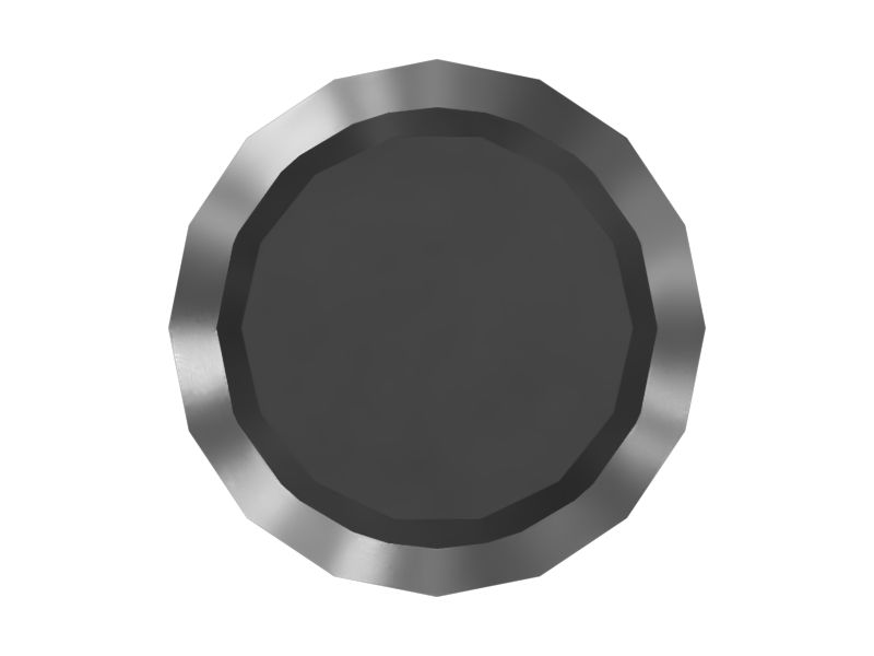 Шпилька из нержавеющей стали длиной 80 мм с коническим замком