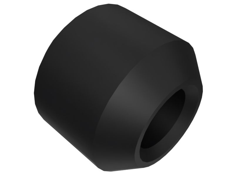 Пластмассовый прямой цилиндрический ролик