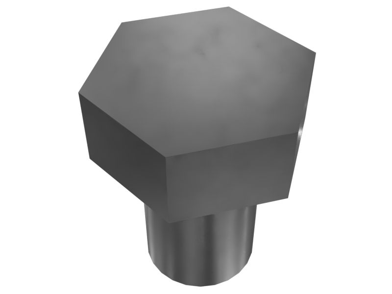 Болт с шестигранной головкой M12-1,75 х 16 мм