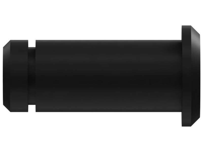 Шплинтуемый палец с желобком на конце длиной 27,20 мм