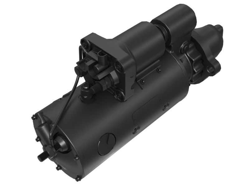 Блок электростартера двигателя