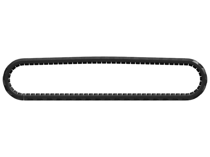 Резиновая гусеничная лента премиум-класса — 350 мм (13,7")