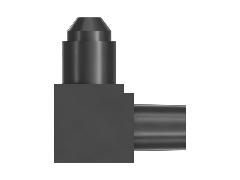 КОЛЕНЧАТЫЙ ПАТРУБОК С РАСШИРЕННЫМ ТОРЦОМ