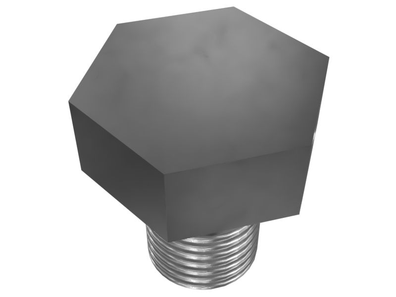 Болт с шестигранной головкой и резьбой M10X1,5