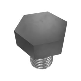 7X-2621: M10X1.5 螺纹六角头螺栓