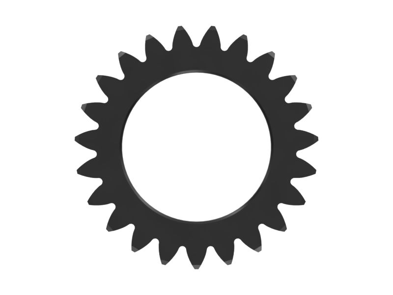 Планетарная передача бортового редуктора (23 зуба)