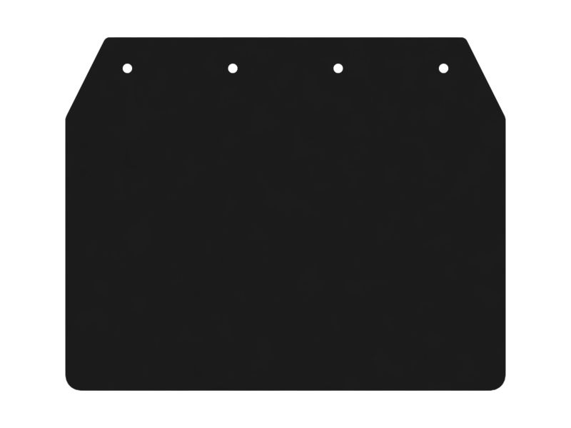 Брызговик из резины и волокна толщиной 6,4 мм