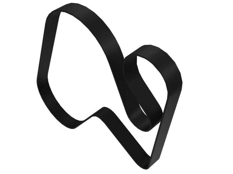 Поликлиновый ремень длиной 2173 мм