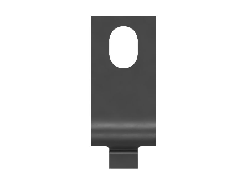 Стальной зажим для одной трубки диаметром 23,75 мм