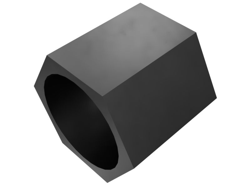 Трубная гайка 17,54 мм для раструбного соединения труб