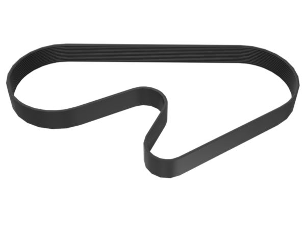1411mm Long Ribbed Belt