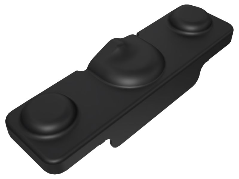 Крышка защелки капота