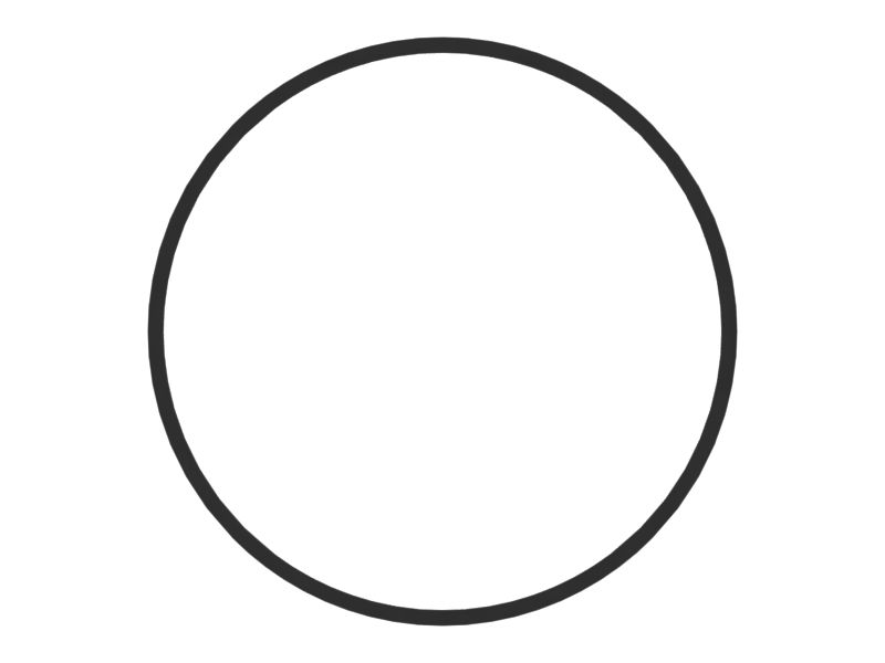 Кольцо с внутренним диаметром 56,92 мм