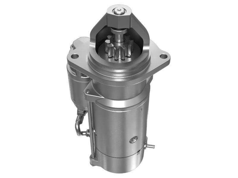 Электрический пусковой двигатель мощностью 4 кВт