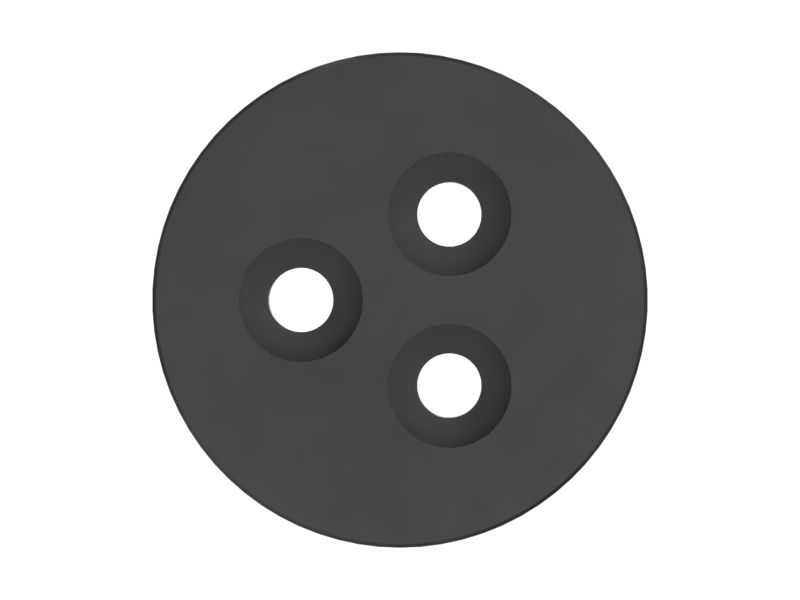 Опорная пластина рычажного механизма ковша