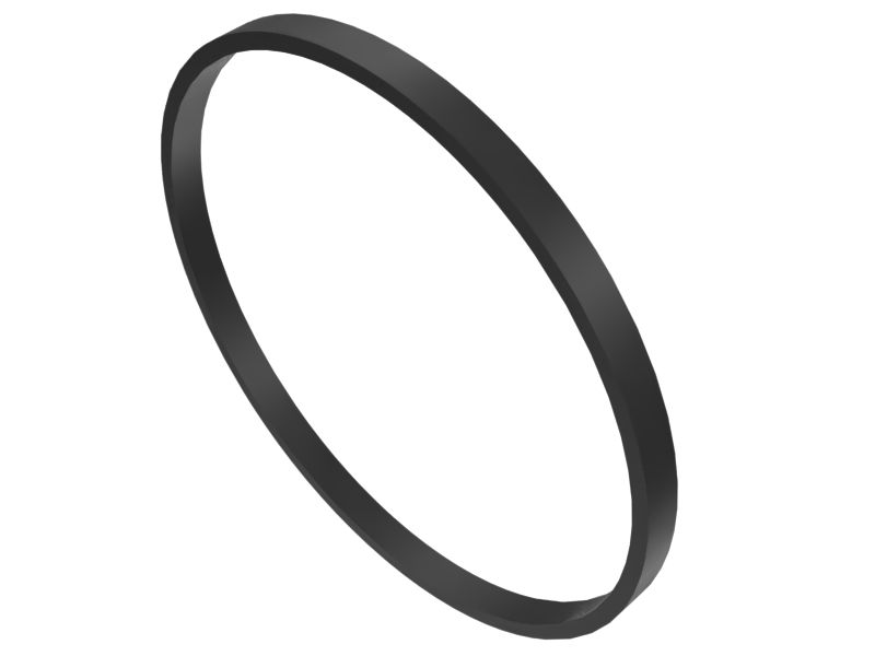 Кольцо с внутренним диаметром 56,92 мм