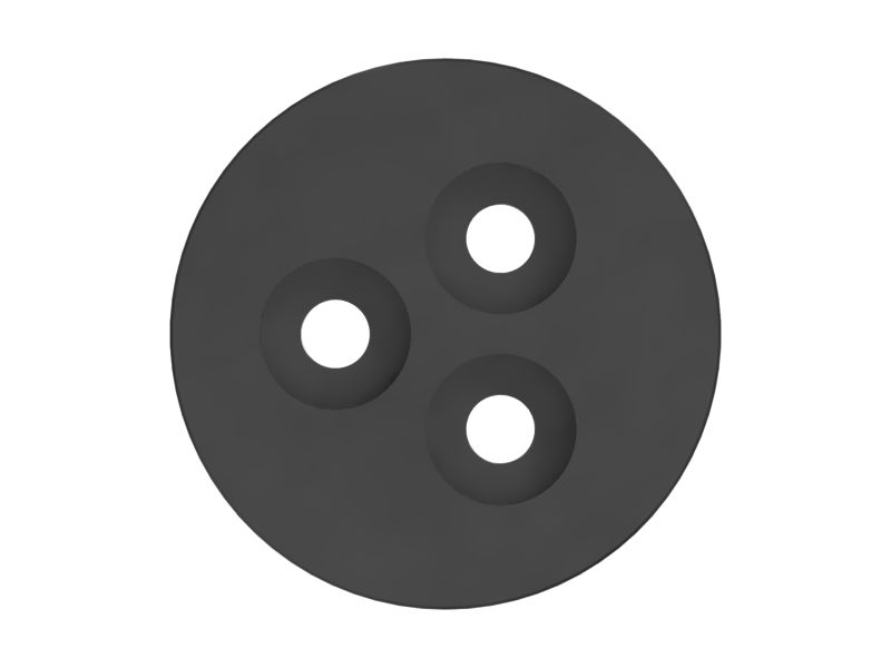 Пластина удерживающая штифта соединения ковша толщиной 67,5 мм