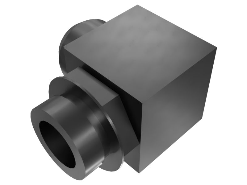 6M-5652: Коленчатый переходник STOR на конусный конец с углом 90 градусов