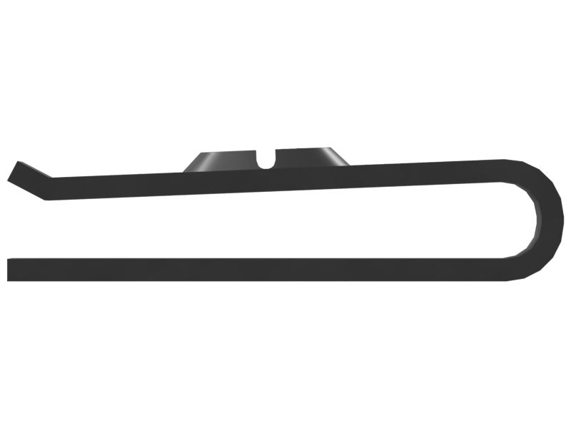 Быстрозажимная U-образная гайка толщиной 0,045