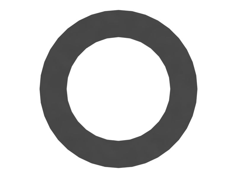 Стальная прокладка внутреннего диаметра 46 мм